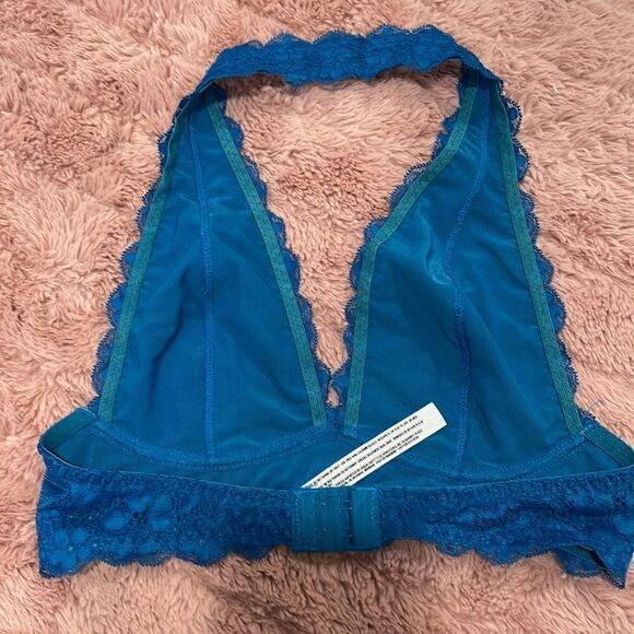 Free people turquoise halter bralette - Picture 6 of 7